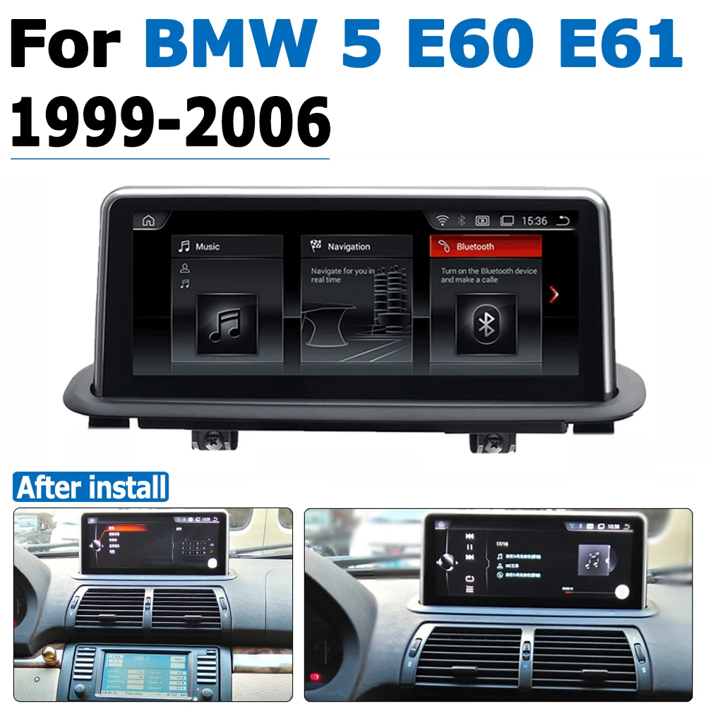 2 Din Автомобильный мультимедийный плеер для BMW 5 серии E39 1995 ~ 2003 радиоприемник Android