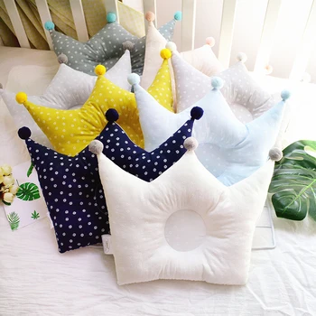 

Baby Pillow Anti-rollover Newborn Baby Pillow for Mummy Feeding Nursing Head Positioner Cartoon Printing Cotton Washable YCZ005