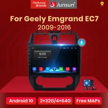 Junsun V1 Android 10,0 AI Voice Control 4G Carplay DSP Auto Radio Multimedia GPS Für Geely Emgrand EC7 1 2009-2016 2din keine dvd