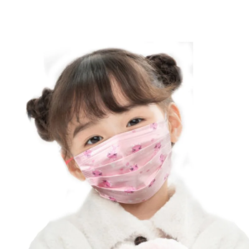 

Baby Care Set New Cartoon Cute Anti-Dust Mouth Face Mask For Kids Disposable Non-Woven Fabric Masks 10pcs/SET