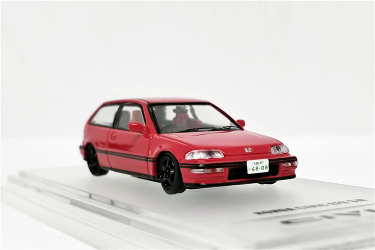 INNO64 1: 64 HONDA CIVIC EF9 SiR красный Япония специальное издание литья под давлением модель автомобиля