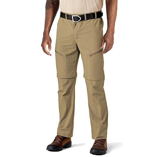TACVASEN, быстросохнущие штаны, мужские, летние, легкие, Конвертируемые, военные, армейские, тактические, брюки-карго, брюки, прямые, рабочие, Походные штаны - Цвет: Khaki