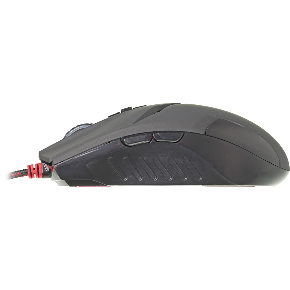 Мышь A4 Bloody V4M черный оптическая(3200dpi) USB игровая(8but
