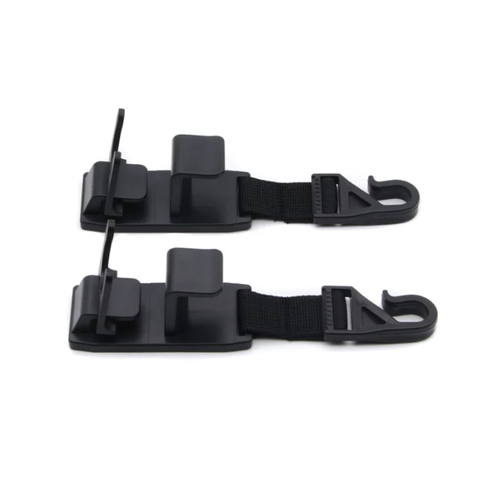 2pcs Car Seat Hook Multi-functional Headrest Purse Bags Hanger Hooks C44