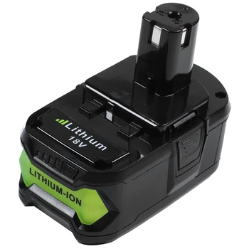 

New 18V 5000Mah Li-Ion Battery Power Tool Battery For Ryobi P108 Rb18L40 Rechargeable Battery Pack Power Tool Cell Ryobi One +