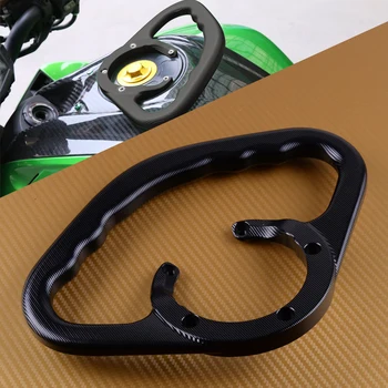 

DWCX Motorcycle Front Passenger Hand Grip Fuel Tank Grab Bar Fit for Kawasaki Z800 Z750 ZX6R Z1000