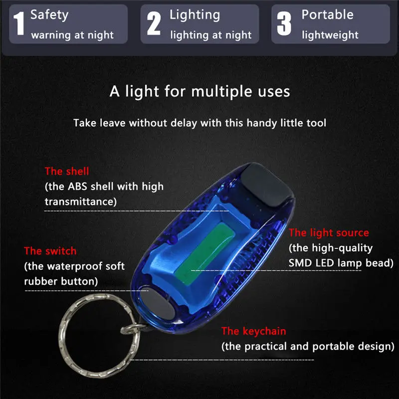 Perfect Multi-Function Night Warning Light Led Backpack Light Cob Tail Light 4Led Highlight Taillights 3 Perfect Multi-Function Night Warning Light Led Backpack Light Cob Tail Light 4Led Highlight Taillights 3