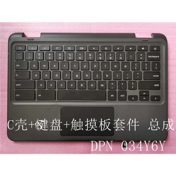 

Original laptop palmrest for Chromebook 3100 Latitude 11 3100 034Y6Y with parts