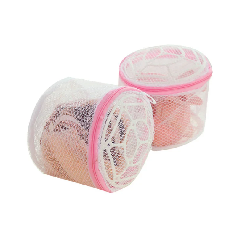 Washing home network clothing underwear receive bag washing bag useful mesh bra washing zipper