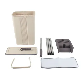 Scratched Mop with Draining Bucket