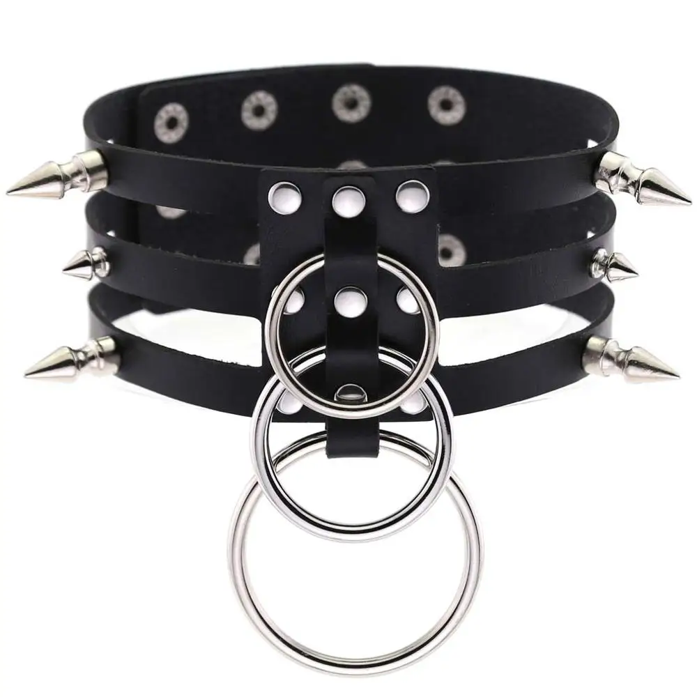 PG0518-black Кожа пентаграмма нижнее белье ажурные грудь топы, круглым носком и металлическими заклепками, ботинки для панков и готов, регулируемый фестиваль Костюмы обвязка для тела Для женщин - Color: PG0518-black