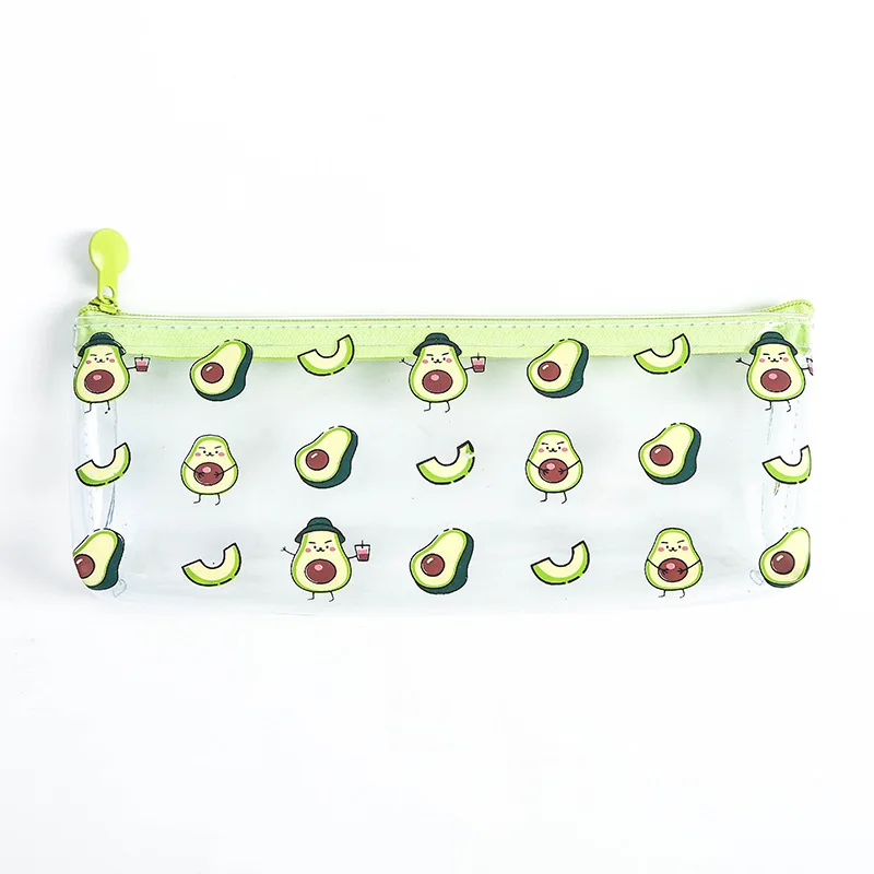 Авокадо кавайный пенал эстехо Эсколар креативный trousse scolaire stylo школьные