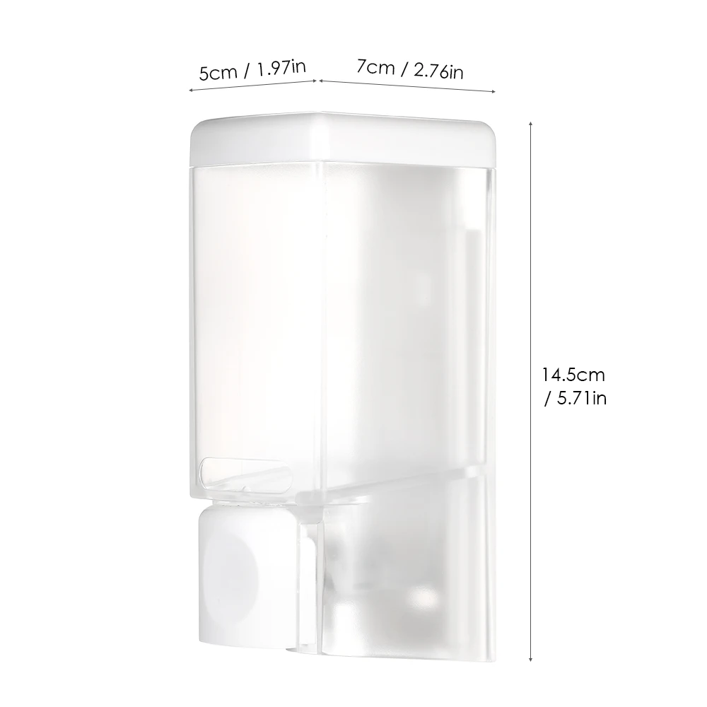 Диспенсер для мыла жидкий диспенсер для шампуня ручной настенный ABS пластик для кухни ванной комнаты отеля