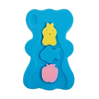 

Infant Cute Bear Newborn Bath Cushion Soft Sponge Home Safety Baby Care Shower Holder Foam Pad Anti Slip Seat Body Support