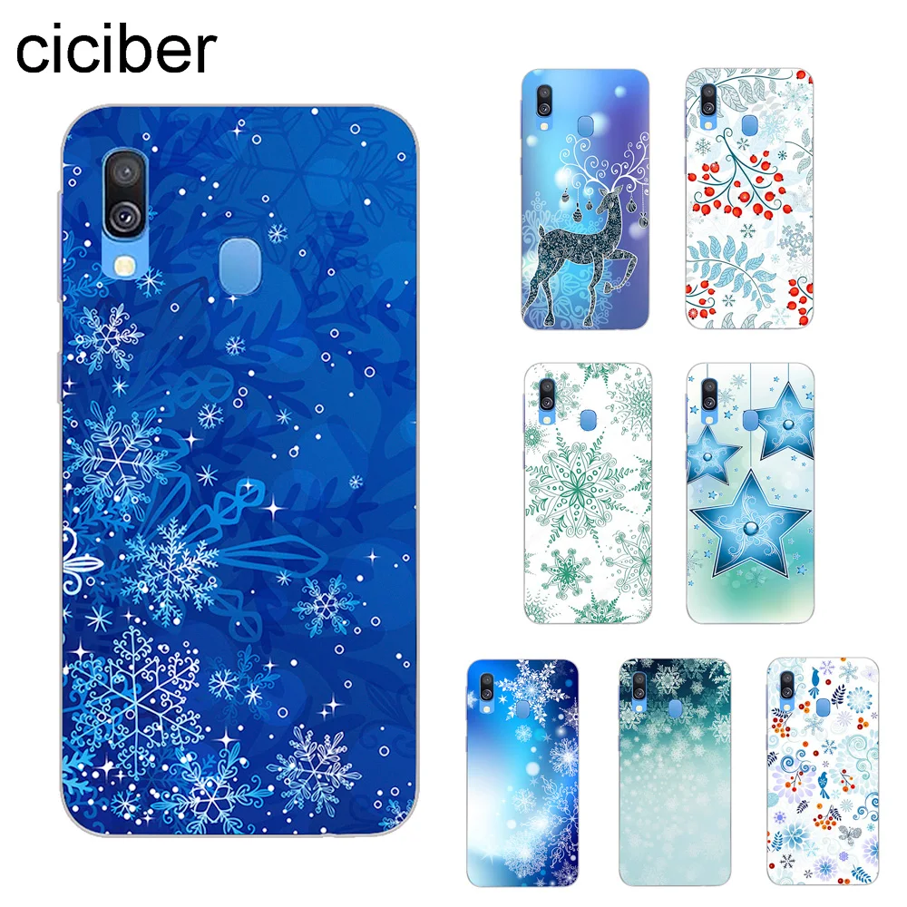 

ciciber Ice Crystal Snowflake for Samsung Galaxy A50 Phone Case for Samsung A70 A40 A30 A20 A60 A10 A20e A80 Soft TPU Cover Capa