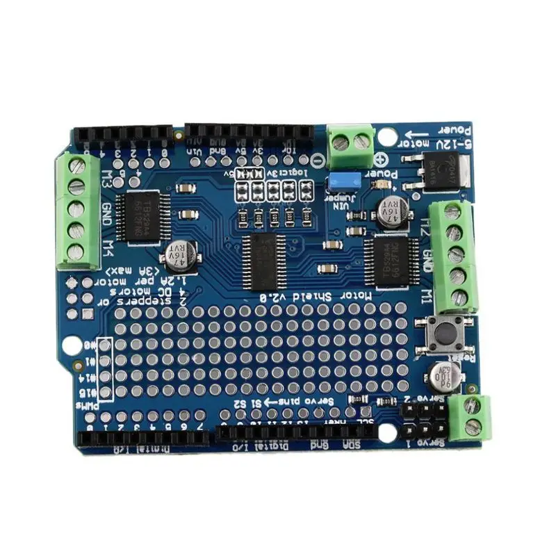 Замененный шаговый двигатель Servo Robot Shield V2 с драйвер pwm Shield Module Board