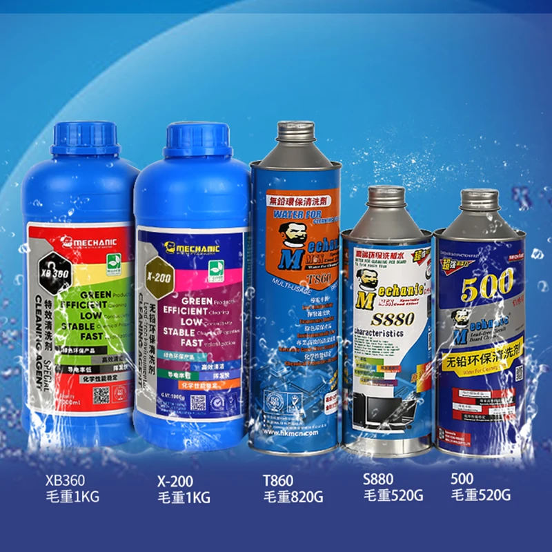 MECHANIC washing water Eco-friendly rosin cleaning mobile phone motherboard pcb circuit board cleaner special Cleaning agent 6