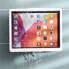 Rotating Waterproof Bathroom Wall Mounted Ipad Tablet Holder Box Touch Screen Bathing Sealing Storage Case Shower Bracket 5