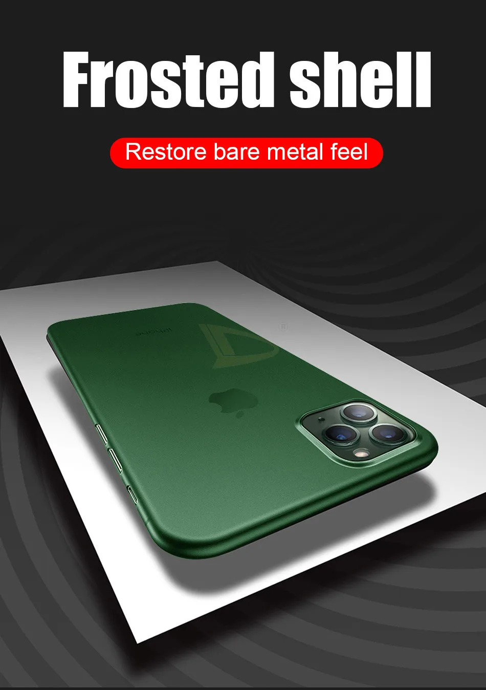 10pcs Ultra Thin PP Case For iphone 11 Pro Max X XR XS Matte Phone Cover For iphone 7 8 6 6s PLus Full Shockproof Cases