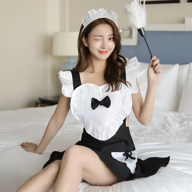 Meid Cosplay Schort Meisjes Ruches Taille Schort Keuken Kostuum Effen Kleur Fancy Dress Half Schort Cosplay Outfit Accessoire kopen vanaf een prijs van 5.25