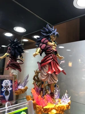 Spot Dragon Ball Смола ручной работы Broli Super Saiyan 4 фигурка модель