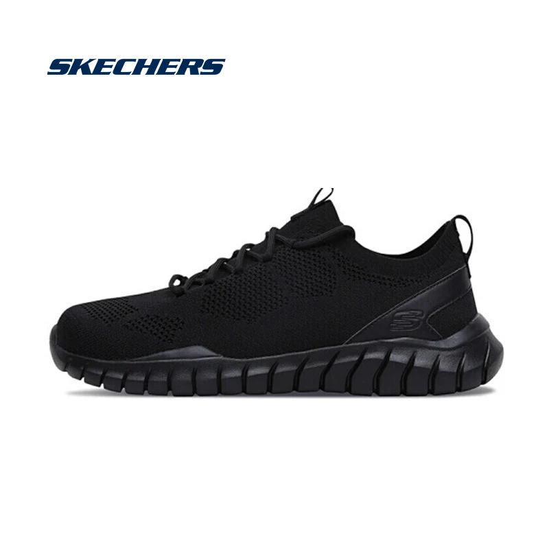 skechers lace casual shoe mens
