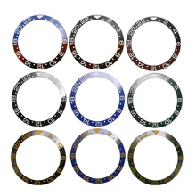 38 мм керамический ободок часы Лицевая панель вставка подходит 40 мм автоматический часовой механизм Замена аксессуары несколько стилей