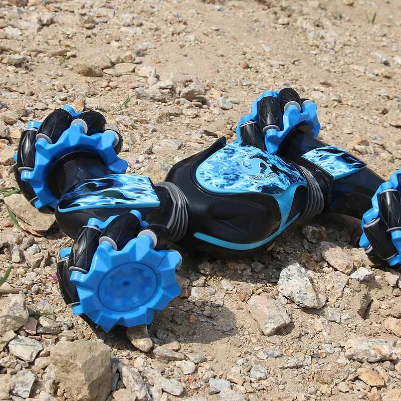 HIGH QUALITY Stunt Remote Control twisted RC Car Off-Road Vehicle Drift Light Music Drift Dancing Double Side Dr
