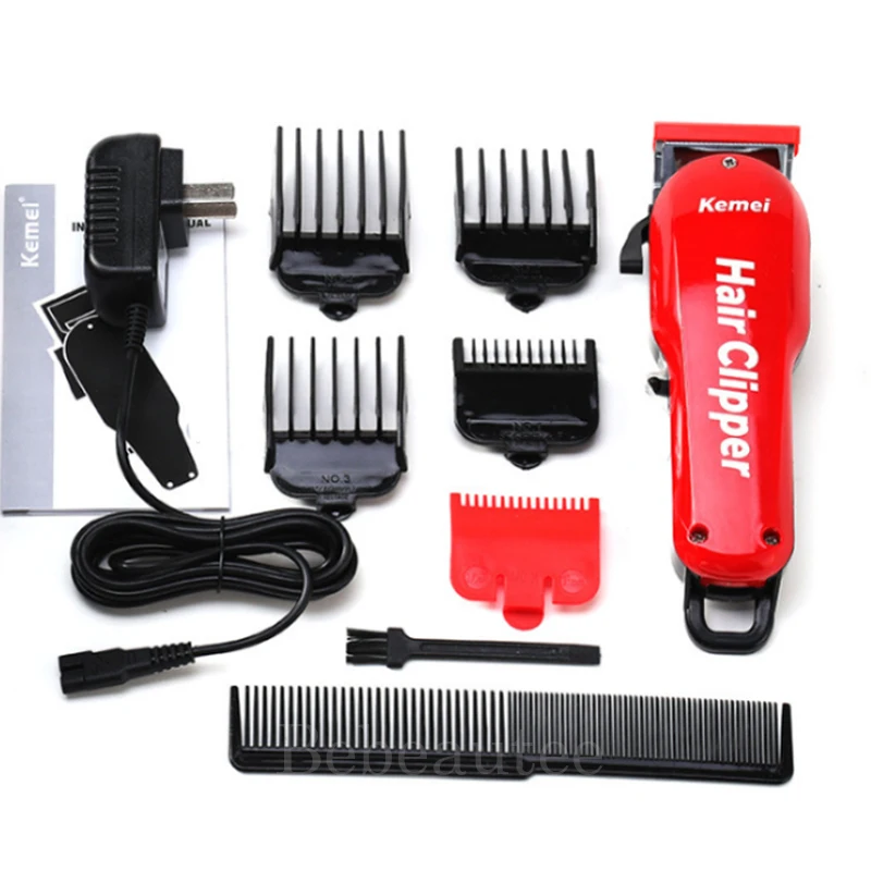 

Salon Clipper Kemel Kamei Cuting Machine Kmei Barber Shop Rasor Professional Barbe Shaver Keimei Rechargable Trimmer Kimei Razor