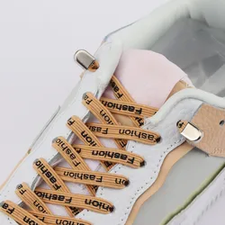 1pair Men And Woman Shoe No Tie Shoelaces Fashion Beautiful Fast Metal Buckle Elastic Shoelace Leisure Walk Sports Lazy Laces