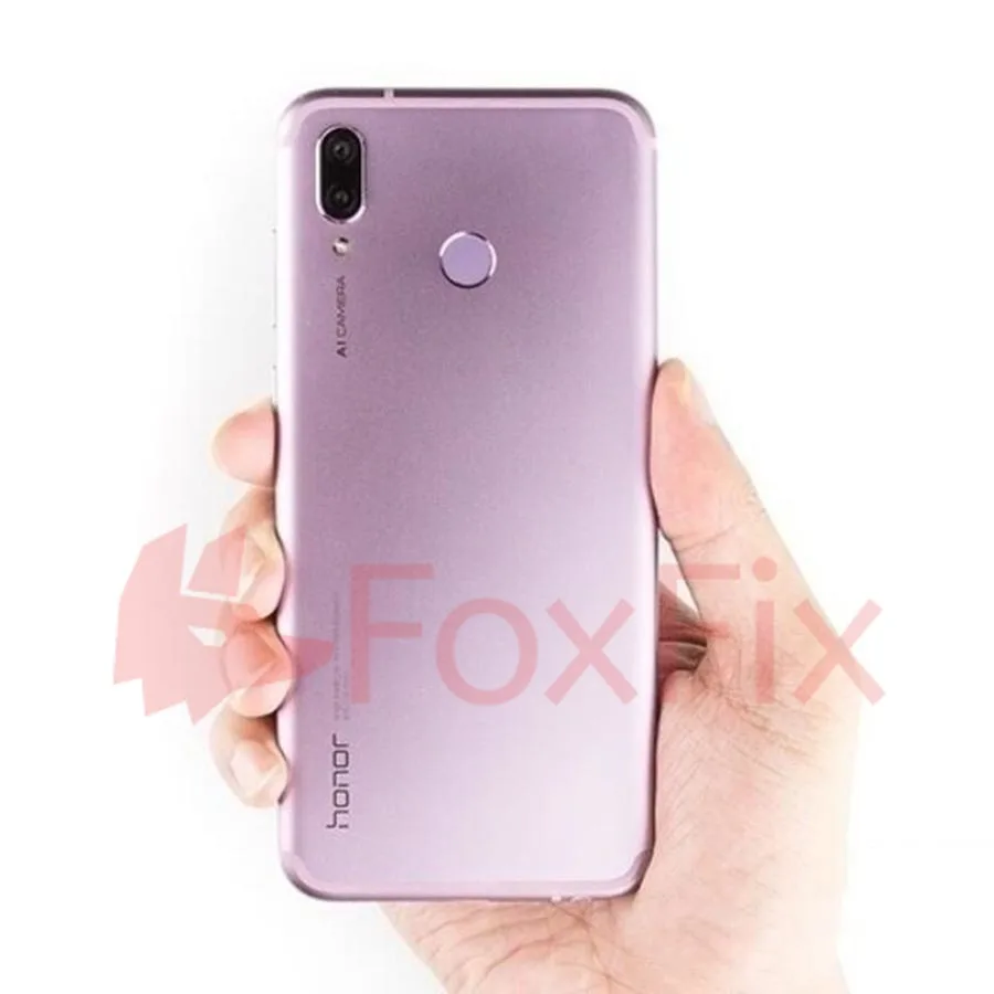 Чехол на заднюю панель для huawei Honor Play COR-L29, задняя крышка для батареи, чехол на заднюю дверь+ кнопка отпечатка пальца+ Кнопка громкости питания+ объектив камеры