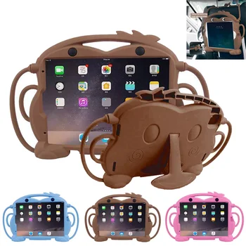 

Kids Shockproof Case For iPad Pro 11 2nd Gen 2020 Cartoon Monkey Silicon Cover Handle Stand Case For iPad Pro 11 inch 2018 Case