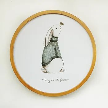 

Round Photo Frame Chinese Style Living Room 12 Inch 14 Inch 16 Inch 20 Inch Creative Wall Hanging Picture Frame Decoration d