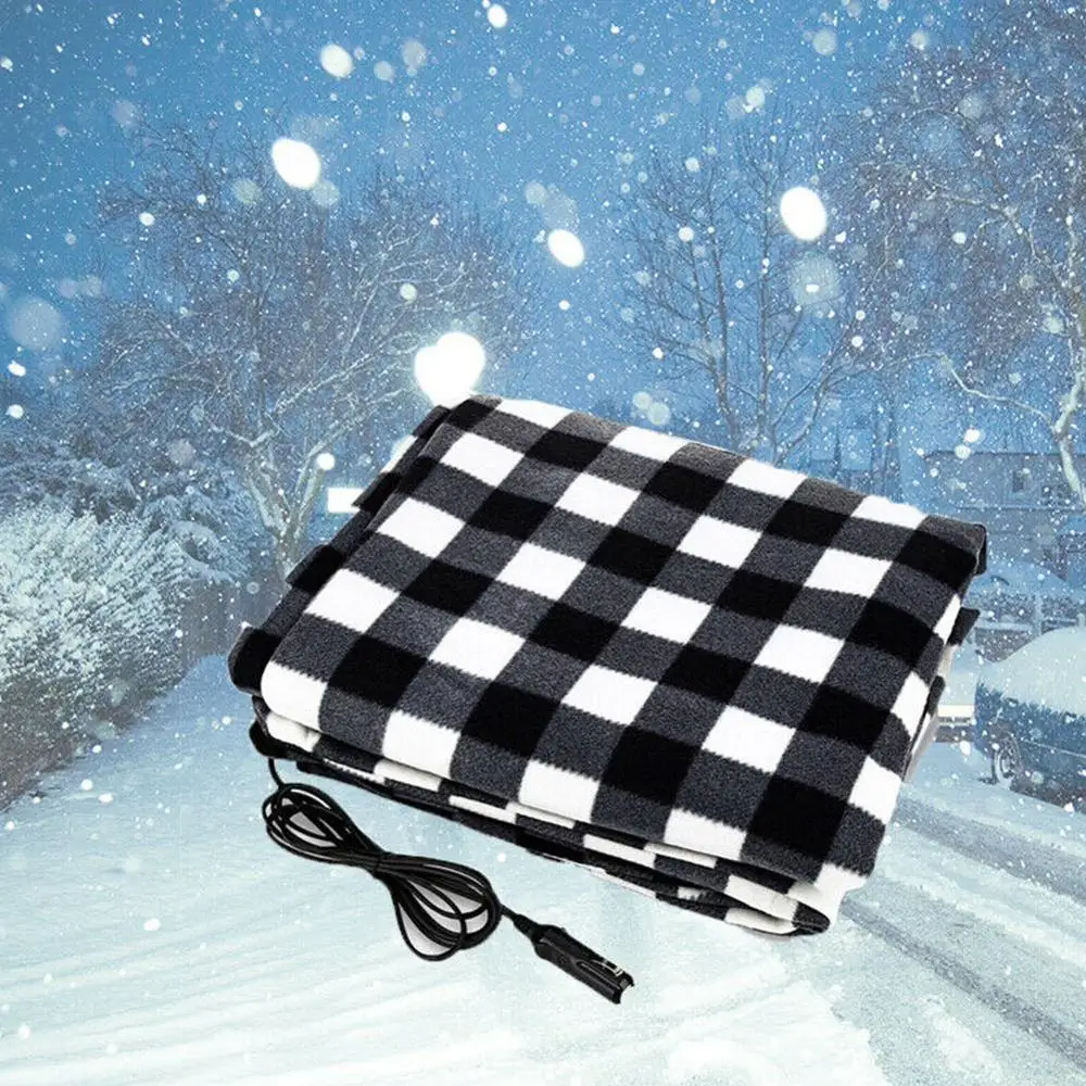 Новое энергосберегающее теплое одеяло с решеткой для автомобиля осеннее и