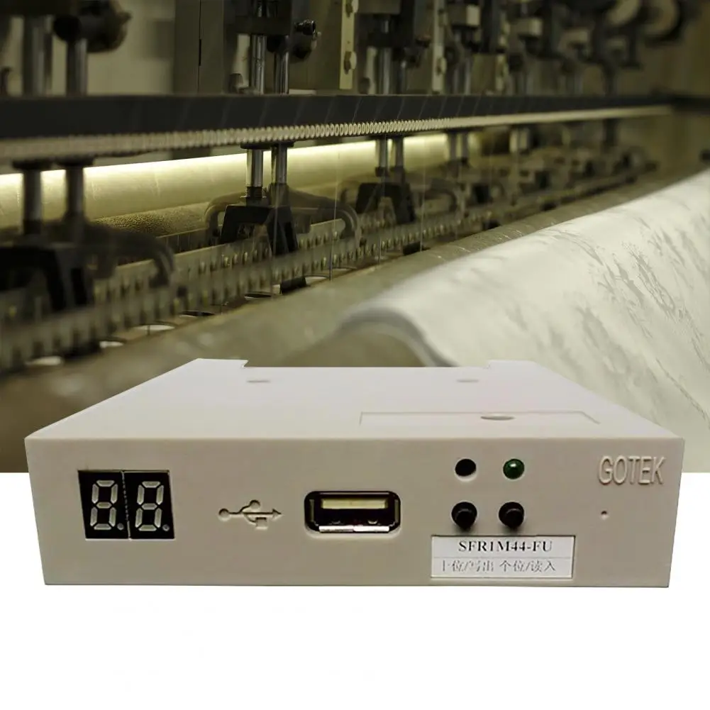 Lightweight 1.44MB USB Floppy Emulator Reliable FDD Emulator Sturdy Data Machine Tool floppy drive emulator