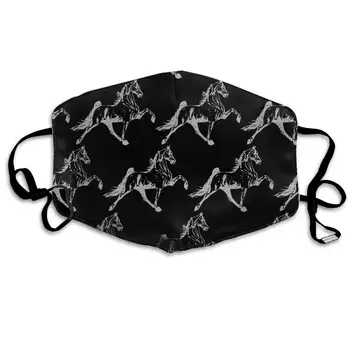 

Mouth Mask & Healthy Fashion Face Cover Masks, Walking Horse Polyester Comfortable Dust-Proof Mask