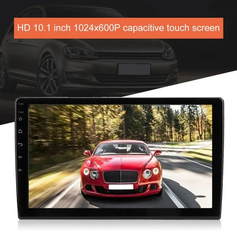 Авто аксессуары 10.1in HD четырехъядерный 2 Din MP5 плеер стерео радио wifi Bluetooth Автомобильный gps oto aksesuar