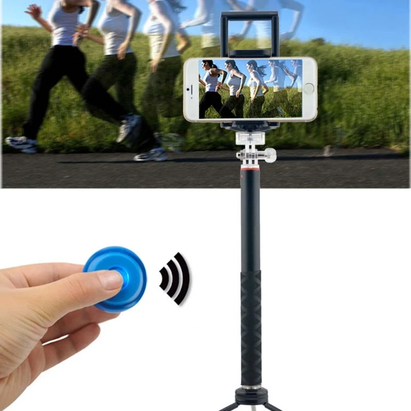 

Bluetooth Selfie Stick Monopod Cell Phone Camera Remote Shutter For Android