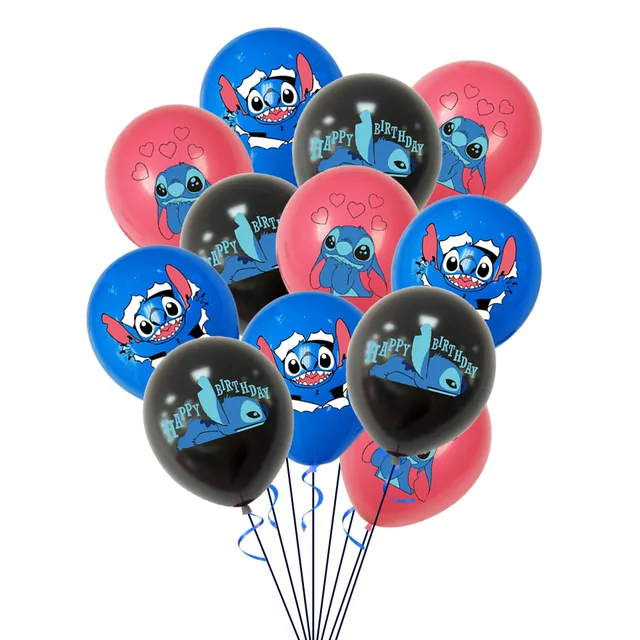 Lilo Stitch Birthday Party Decorations  Aluminum Digital Number Balloon  Set - 31pcs - Aliexpress