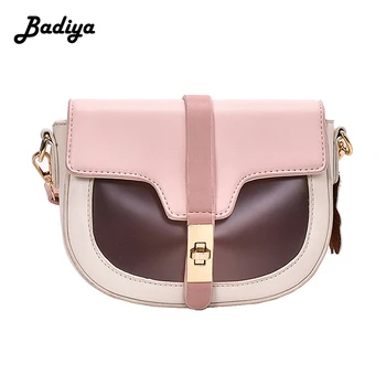 

Solid Color Crossbody Bags For Women 2020 Small Saddle Bag Female Shoulder Bag Lady Messenger Bag Large Capacity Retro Women Bag
