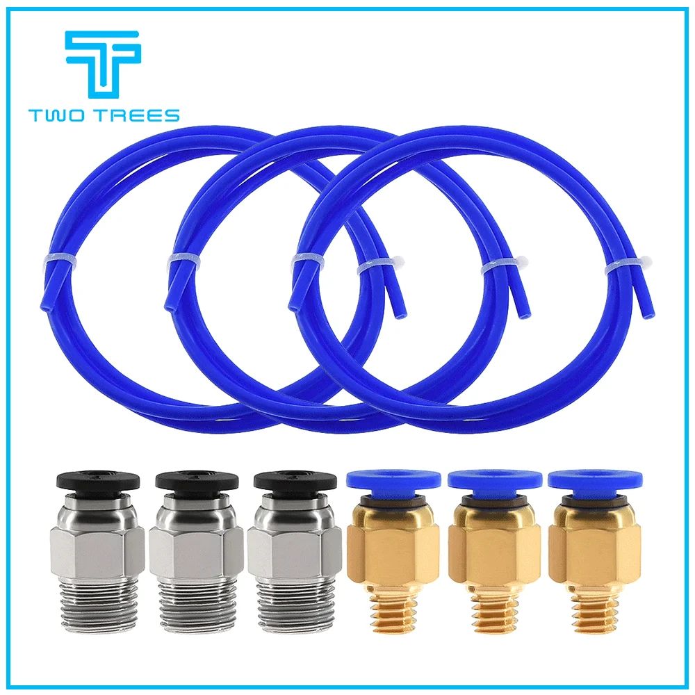 1 м ptfe трубные соединители для труб 3d принтер части j головки hotend CR10 CR 10S ID 9 мм OD 4