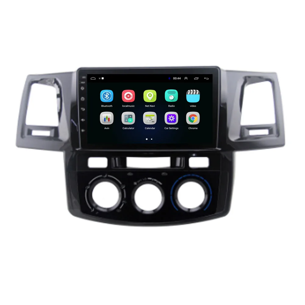 4G LTE Android 8,1 для toyoal Fortuner/HILUX Revo/Vigo 2004-2013 мультимедийный стерео автомобильный dvd-плеер навигация gps радио