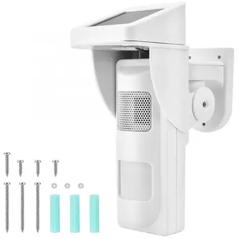 

Independent Wireless Solar Motion Sensor Detector Infrared Security Alarm System Infrared Detector