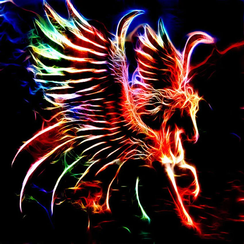

5D DIY Diamond Painting Full of Crystals Color Horse Foreign Trade Style Manufacturers Direct Selling Rhinestone Cross Stitch Br