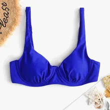 Бикини-топ с глубоким вырезом и эффектом пуш-ап ZAFUL