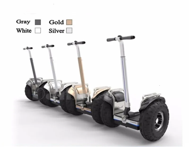 New Off Road Electric Scooter Personal Golf Carts 19 Inch Self Balancing Hoverboard 2400W Electric Golf Scooter With GPSAPP (21)