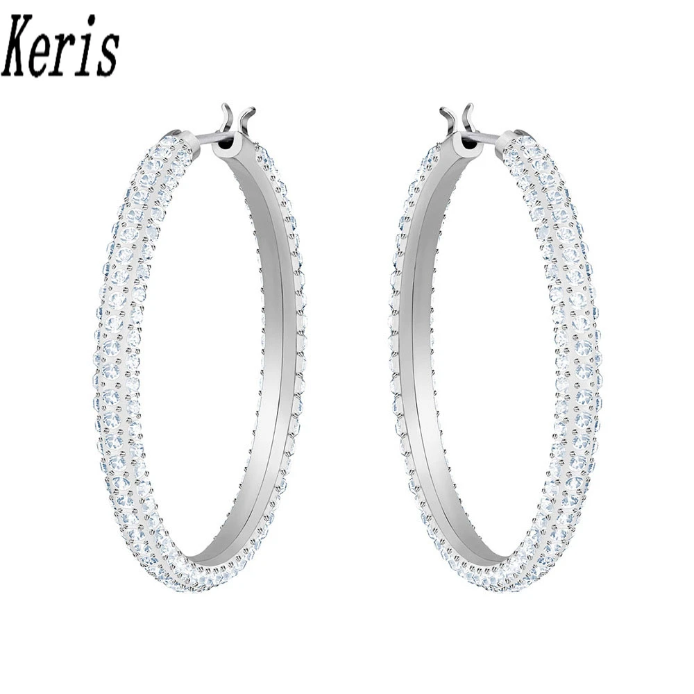 High quality 1:1 swa birthday present hollow stone design earrings2 earring |