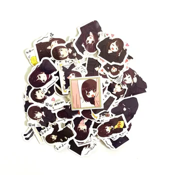 

TD ZW 39pcs Cute Menhera-chan Kids Fun Stickers For Cartoon Kids Suitcase Laptop Car Motorcycle Scrapbooking Skateboard Sticker