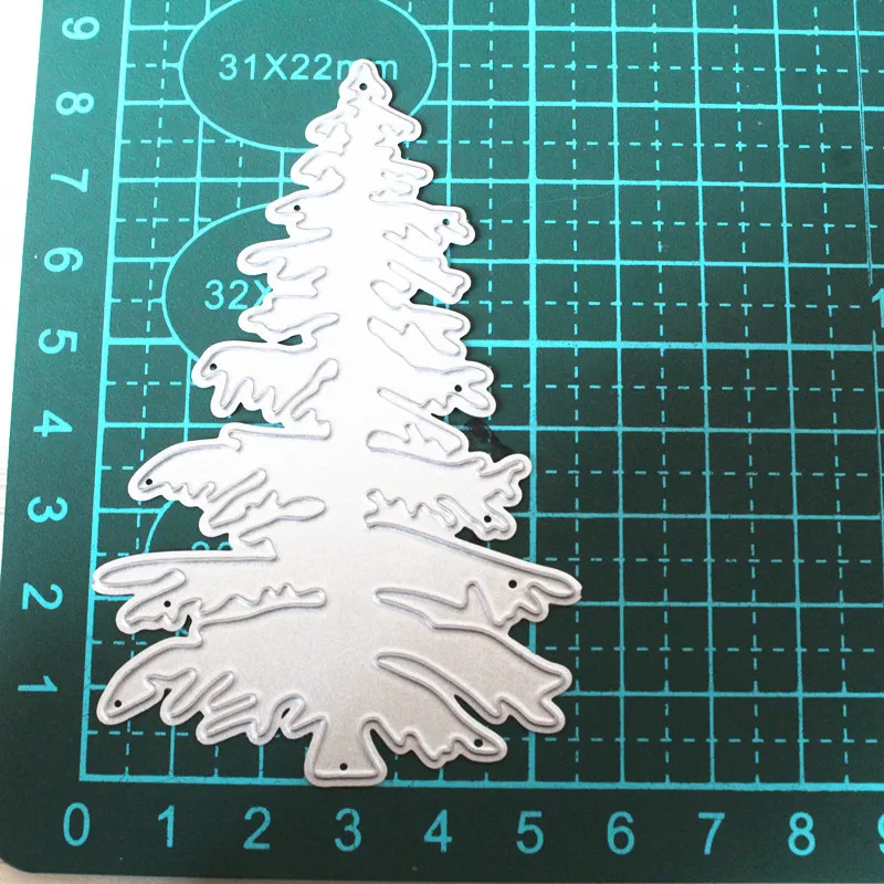 

Pine Tree Metal Cutting Dies Stencils for DIY Scrapbooking Paper Cards Photo Album Decorative Embossing DIY Paper Cards