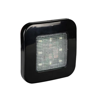 

Car Reading Light LED Trunk Lighting Ceiling Lamp Roof Lamp Ice Blue & White Touch Switch, Short Press Switch